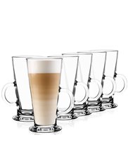 Szklanka do Caffe Latte (250 ml) z uchem Tadar 6 szt