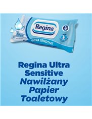 Regina papier toaletowy nawilżany 42 szt Ultra Sensitive 