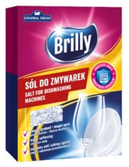 Brilly sól do zmywarek 1,5 kg gruboziarnista, zabezpiecza uszczelki, General Fresh